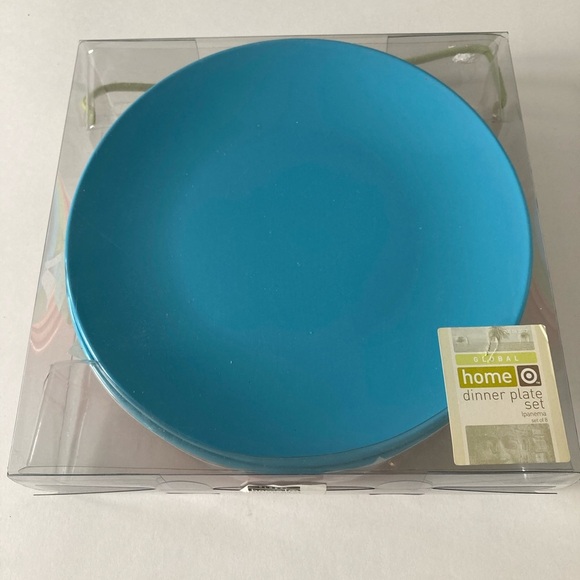 Home Collection Other - Multi Color Dinner Plates Set Of 8 Vintage